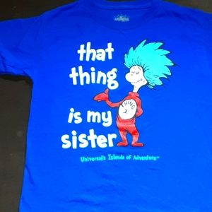 Dr.Suess Thing T-shirt universal studios